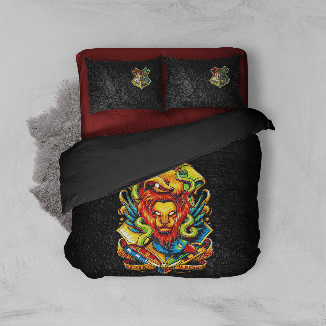 Hogwarts Logo Harry Potter Bed Set