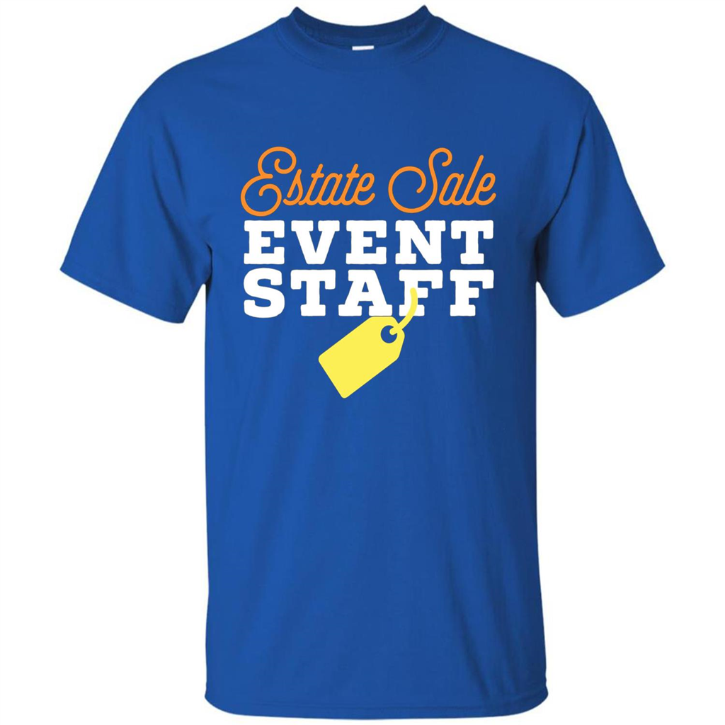 Estate Sale Event Staff T-shirt Royal