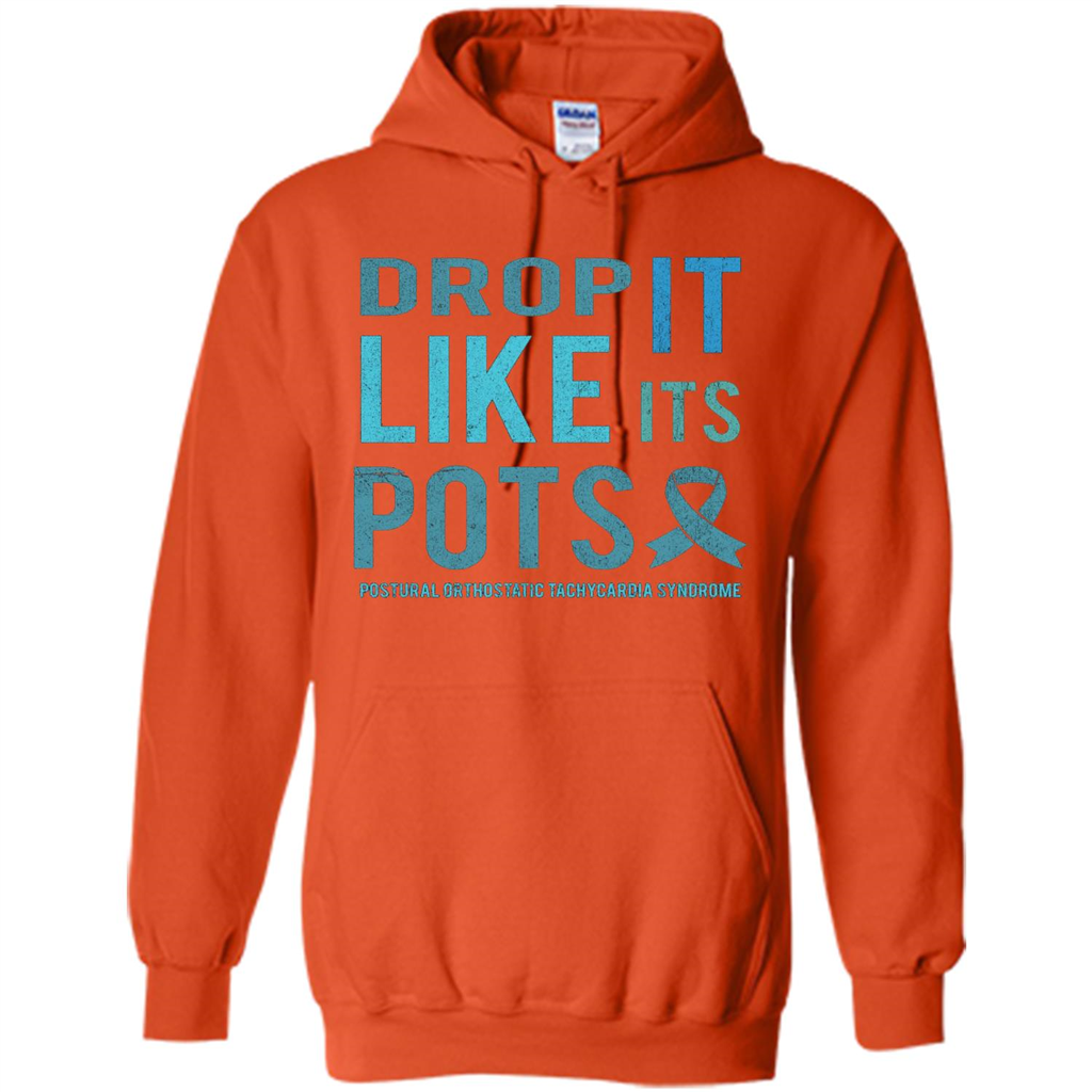 Drop It Like Its POTS T-shirt Orange