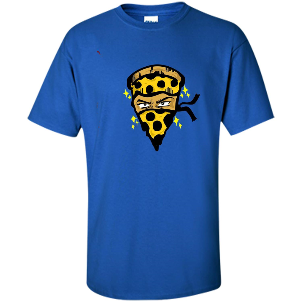 Pizza Warrior Funny Foodie Food Lover T-shirt Royal