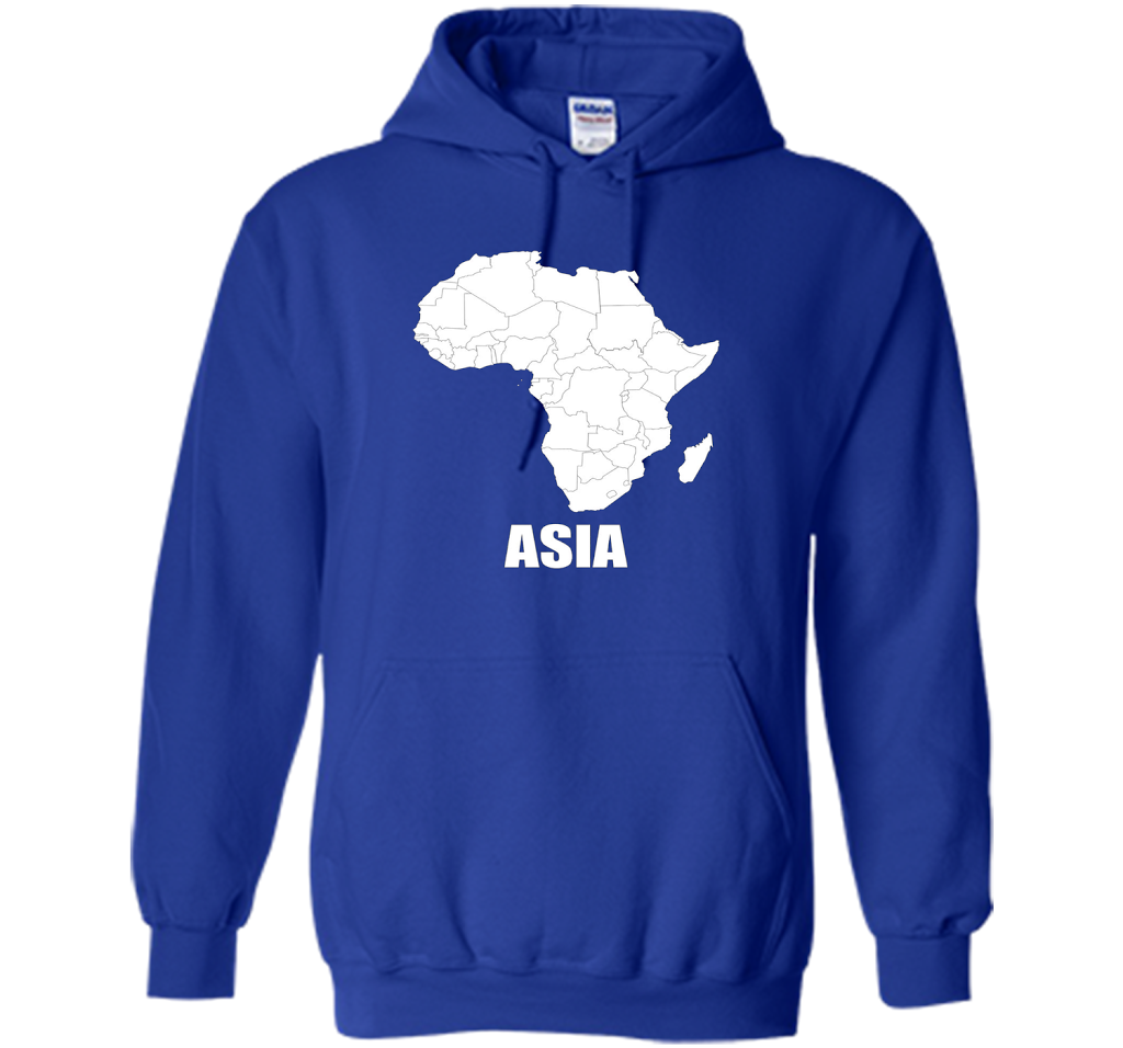 Africa Asia Funny T-shirts - Humor TT-shirt Royal