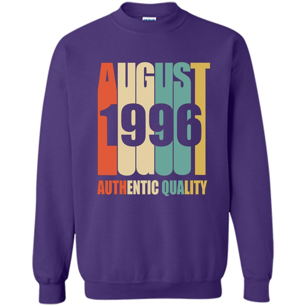 August 1996 Authentic Quality T-shirt Orange