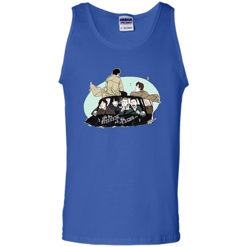 Movie T-shirt Superwholock T-shirt Royal