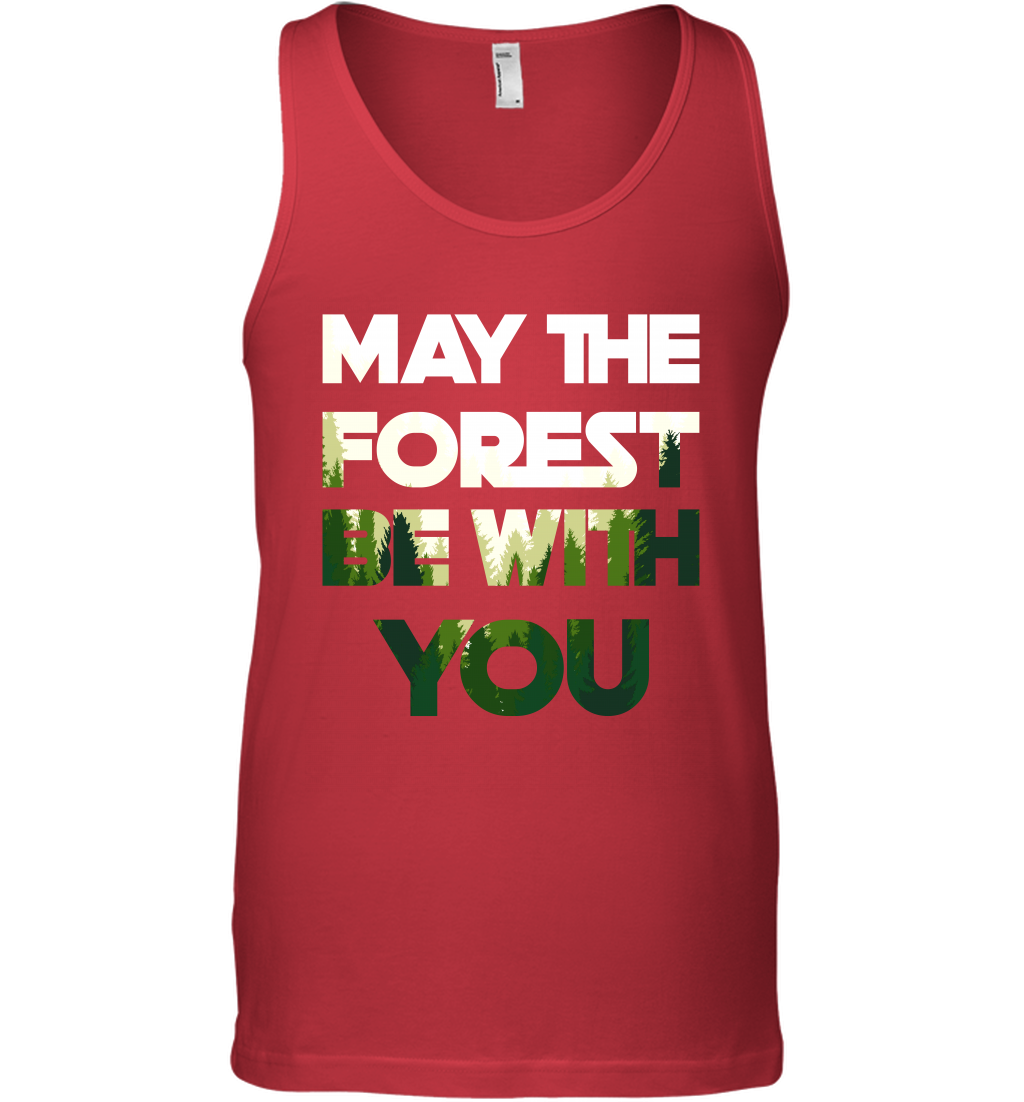 May The Forest Be With You Shirt Tank Top Tank Top Red