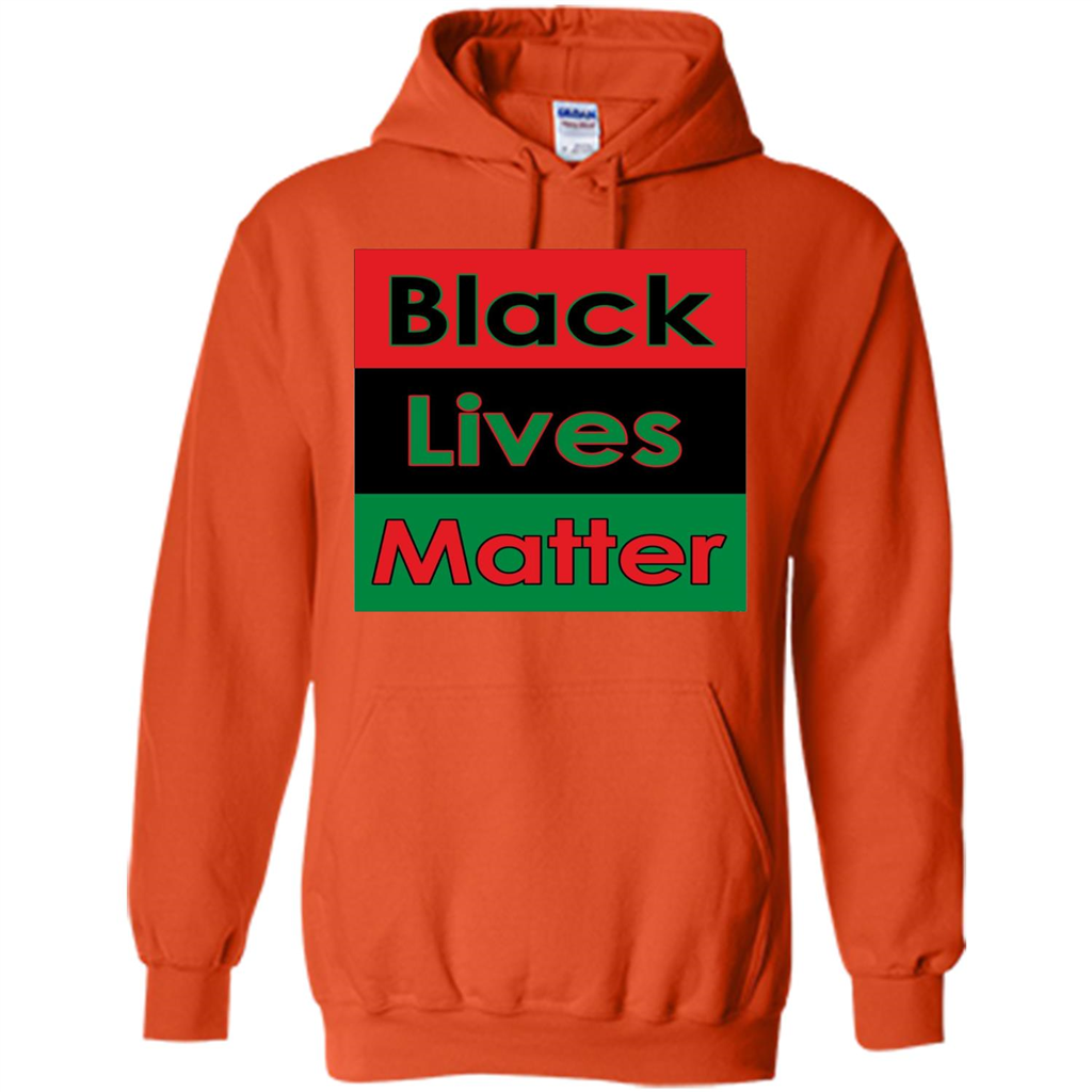 Black Lives Matter-T-shirt Orange