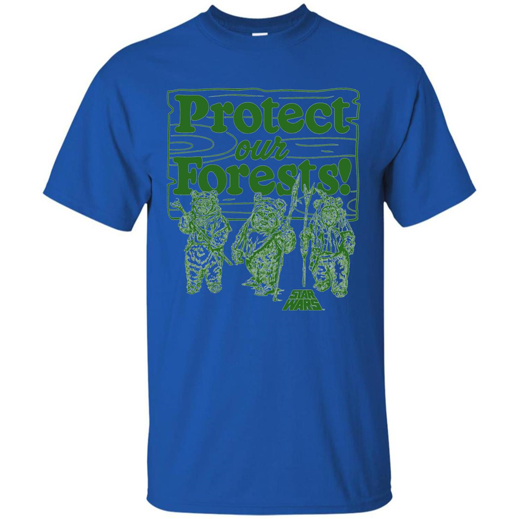 Protect Our Forests Camp T-Shirt Royal