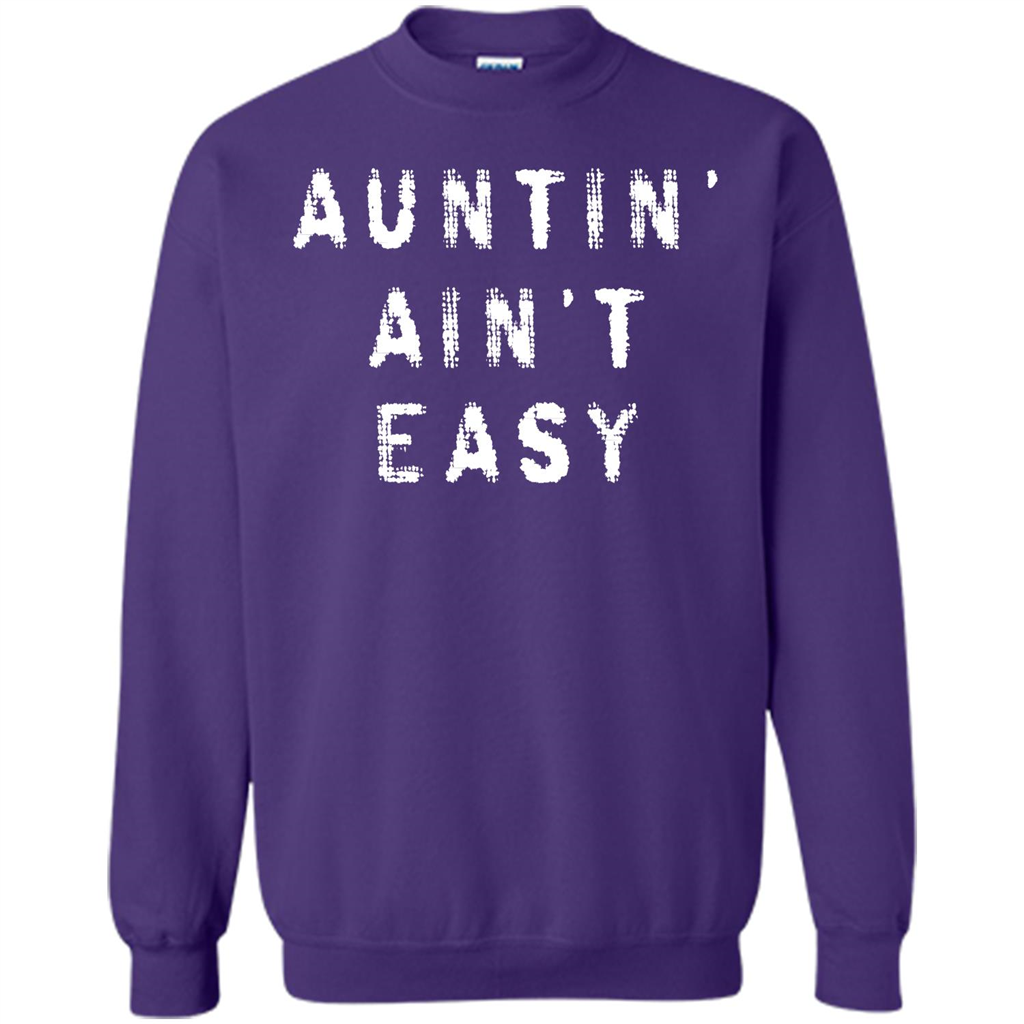Aunt T-shirt Auntin’ Ain’t Easy T-shirt Orange