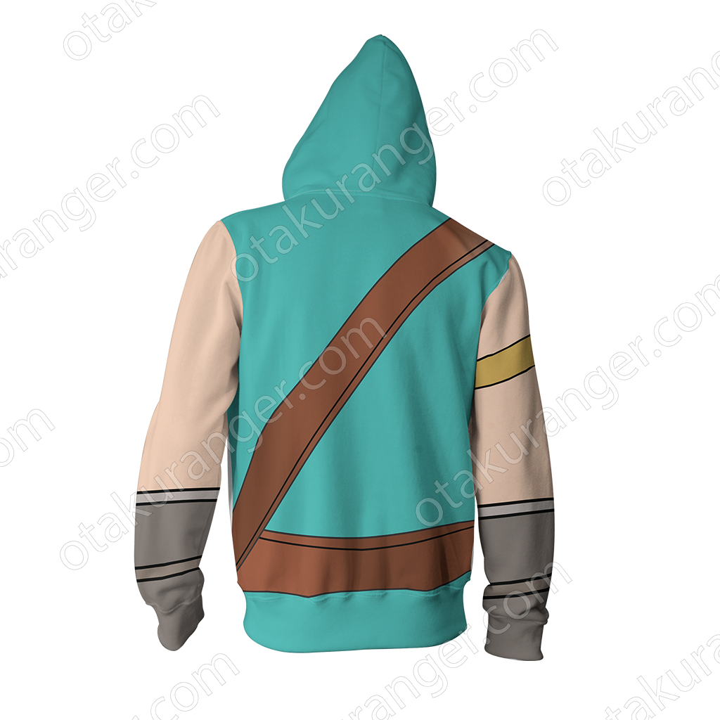 Hero (Dragon Quest VI) Cosplay Zip Up Hoodie Jacket