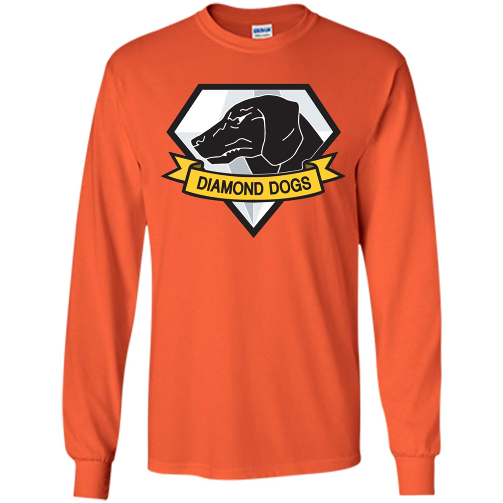 Diamond Dogs T-shirt Orange