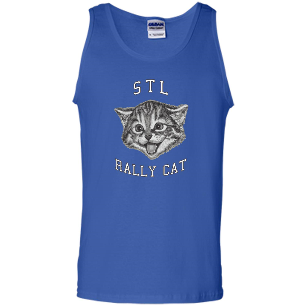STL Rally Cat T-shirt Saint Louis Rally Cat Royal