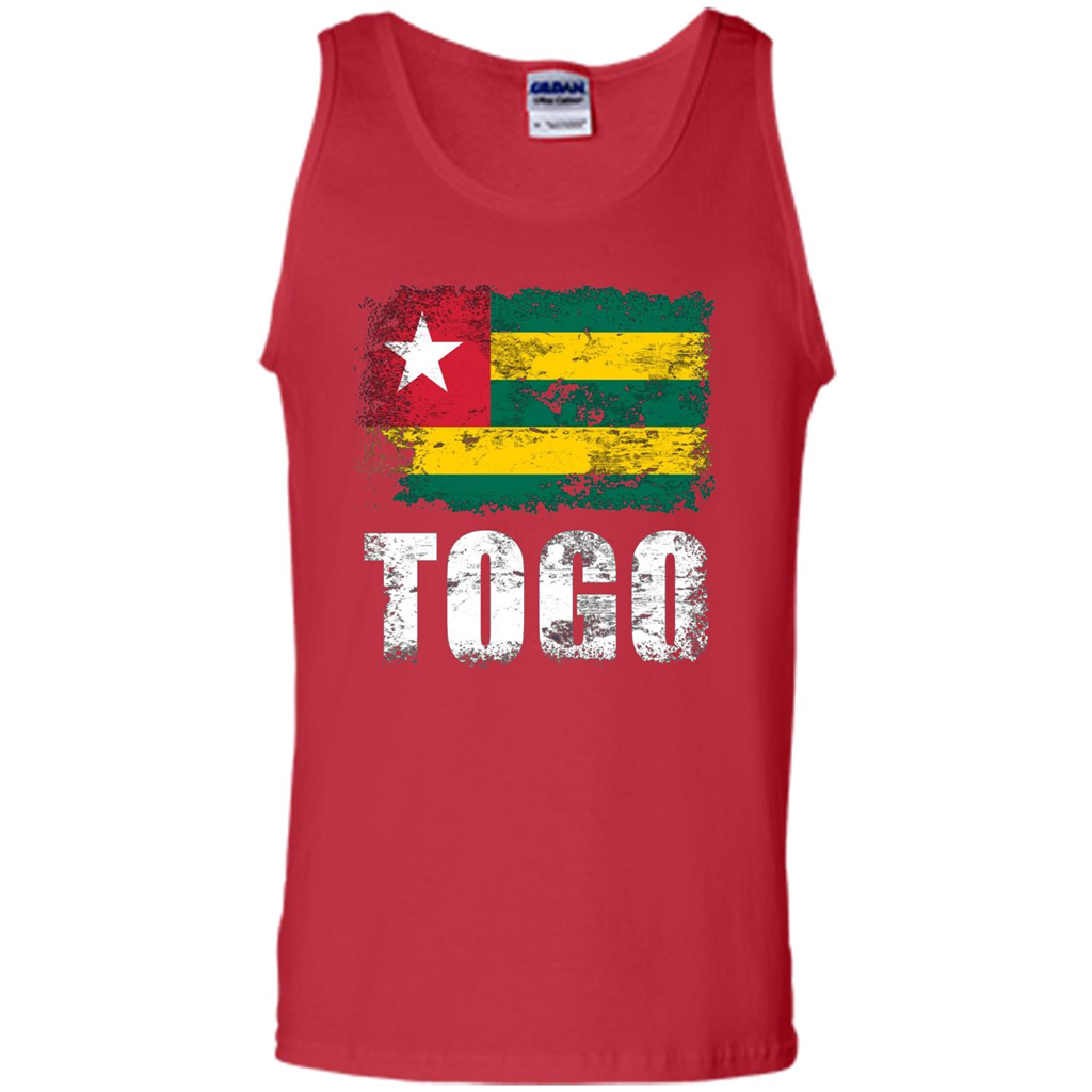 Togo Flag T-Shirt Togolese Republic T-shirt Red