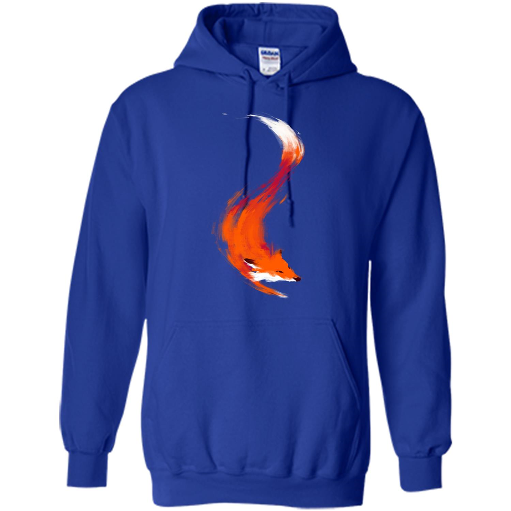 The Quick Orange-Red Fox T-shirt Royal