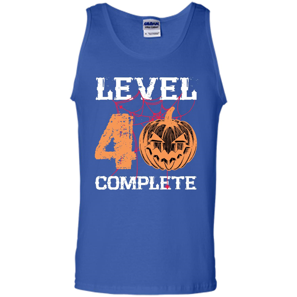 Halloween T-shirt Level 40 Complete Royal