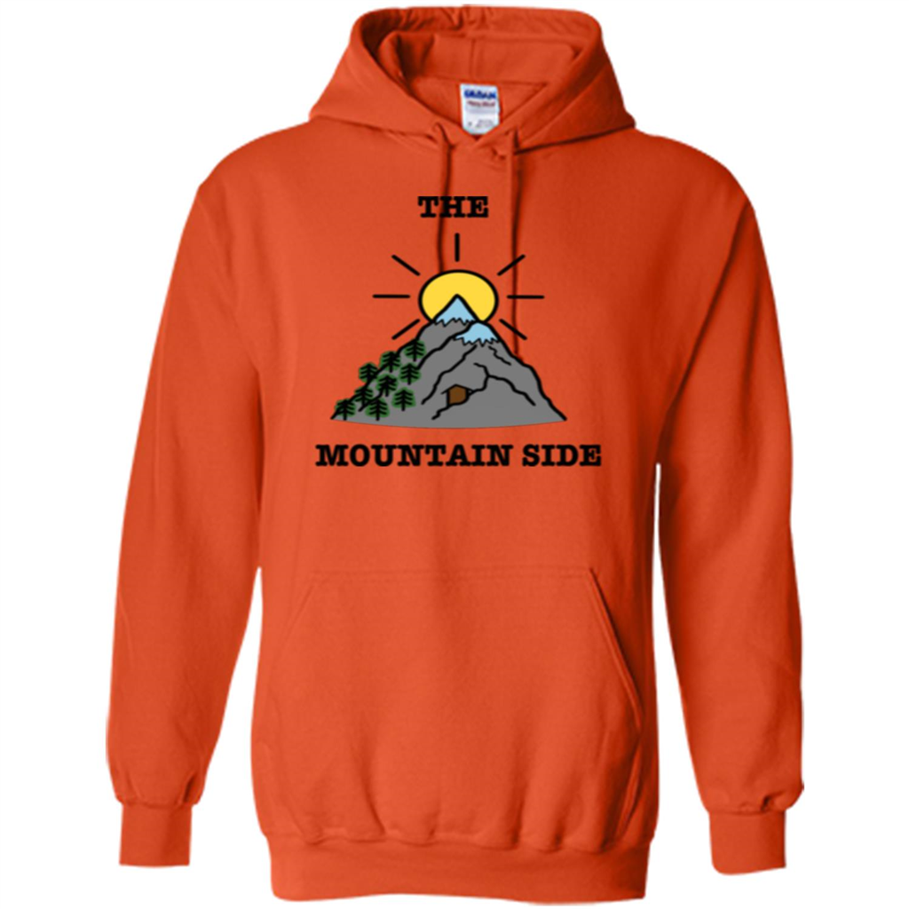 The Mountain Side T-shirt Orange