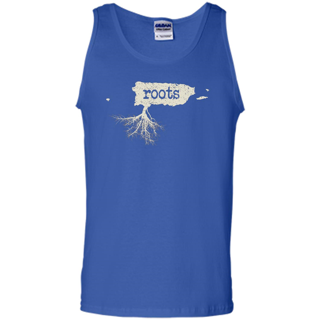 Puerto Rico Roots T-shirt Love Native Born State T-shirt Royal