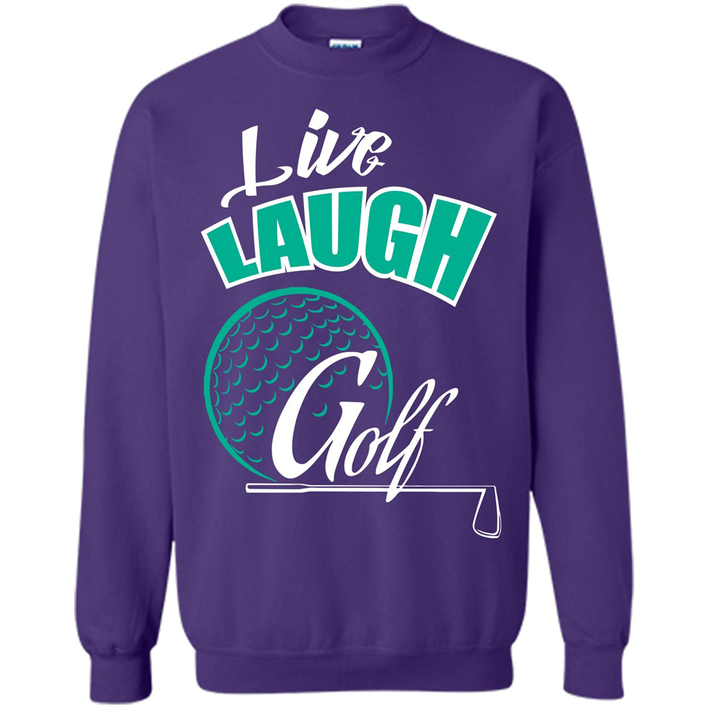 Goft T-shirt Live Laugh Golf Orange