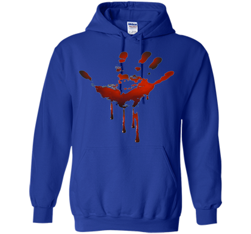 Bloody Handprint T-shirt t-shirt Royal