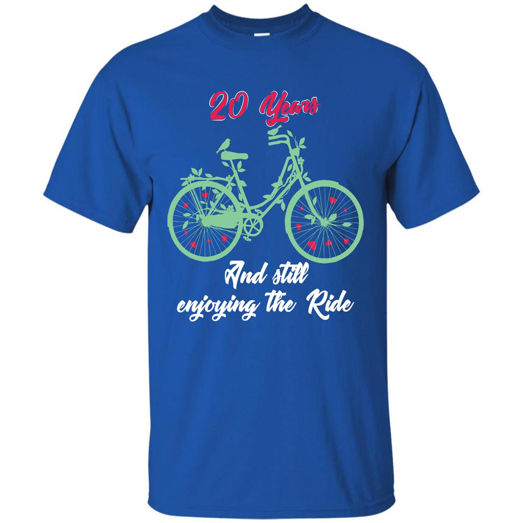 Anniversary T-shirt 20 Years And Still Enjoying The Ride Royal
