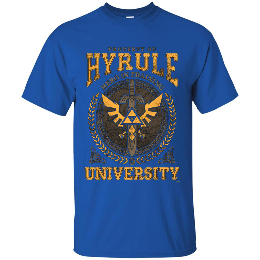 Property Of Hyrule Hero In Training Unicersity T-shirt Royal