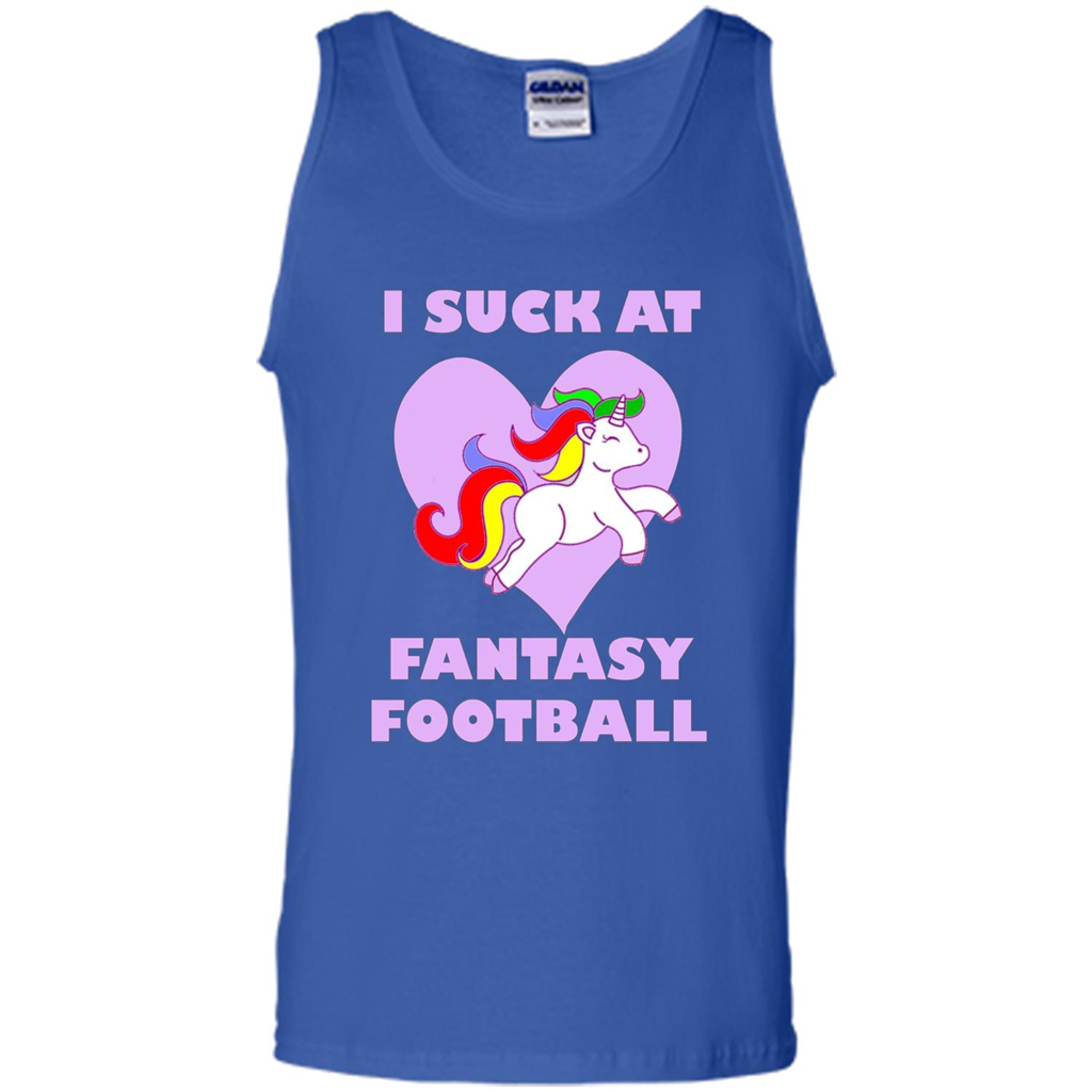 I Suck At Fantasy Football T-shirt Royal