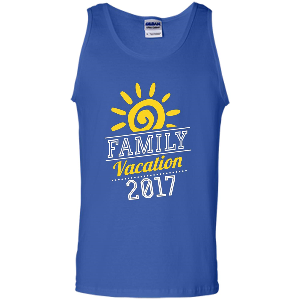Summer T-shirt Family Vacation 2017 T-shirt Royal