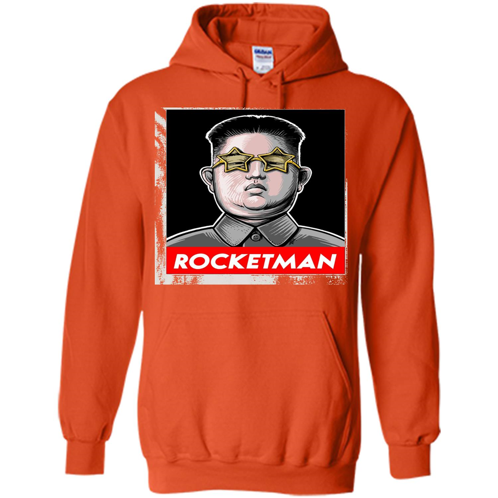 Trump Rocket Man Kim Jong Un North Korea T-shirt