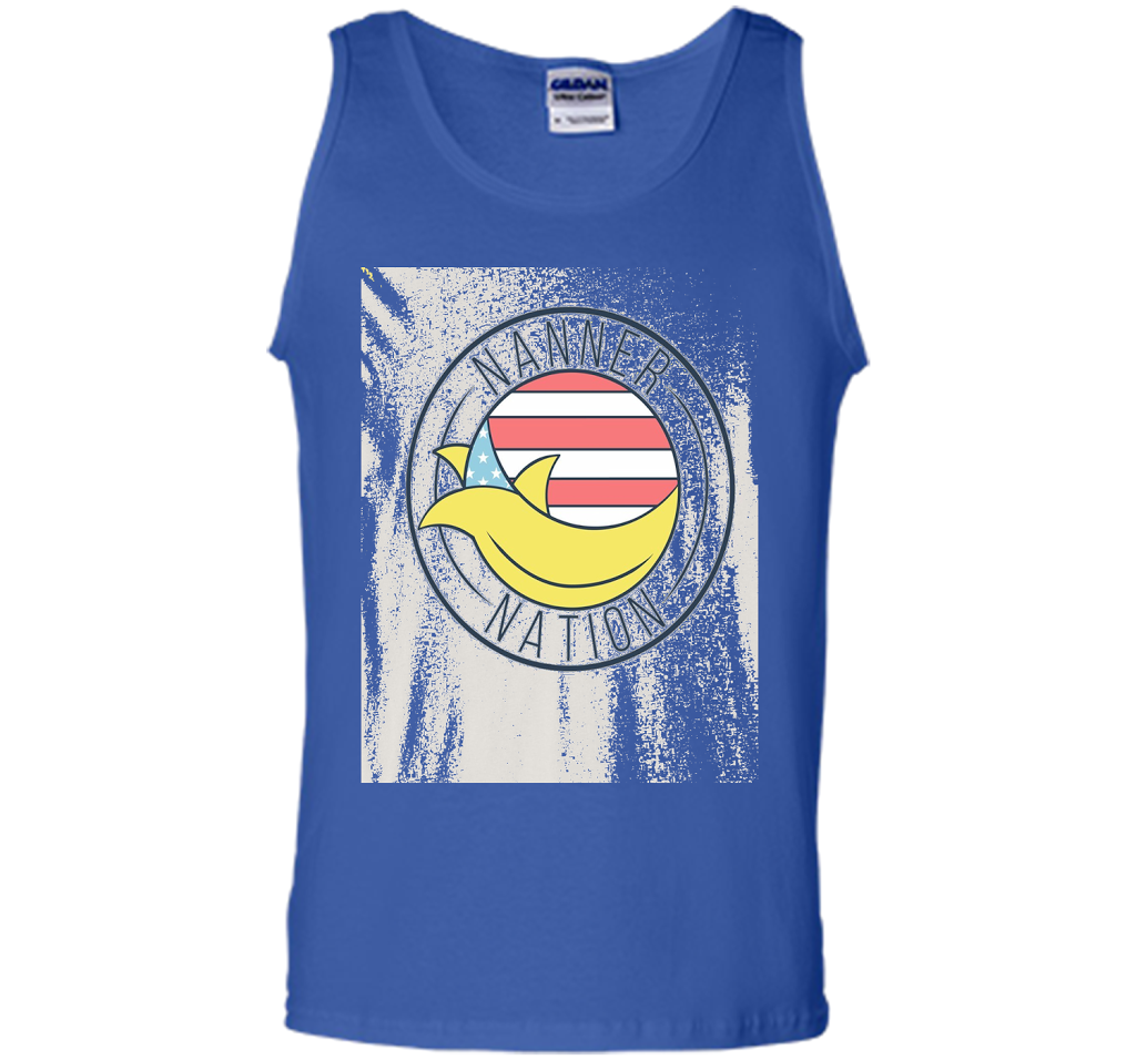 The Official Nanner Nation T-Shirt - Large Emblem shirt Royal
