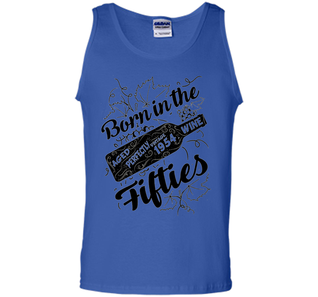 Vintage Made In 1954 Born Fifties Wine Gifts Birthday Shirt shirt Royal