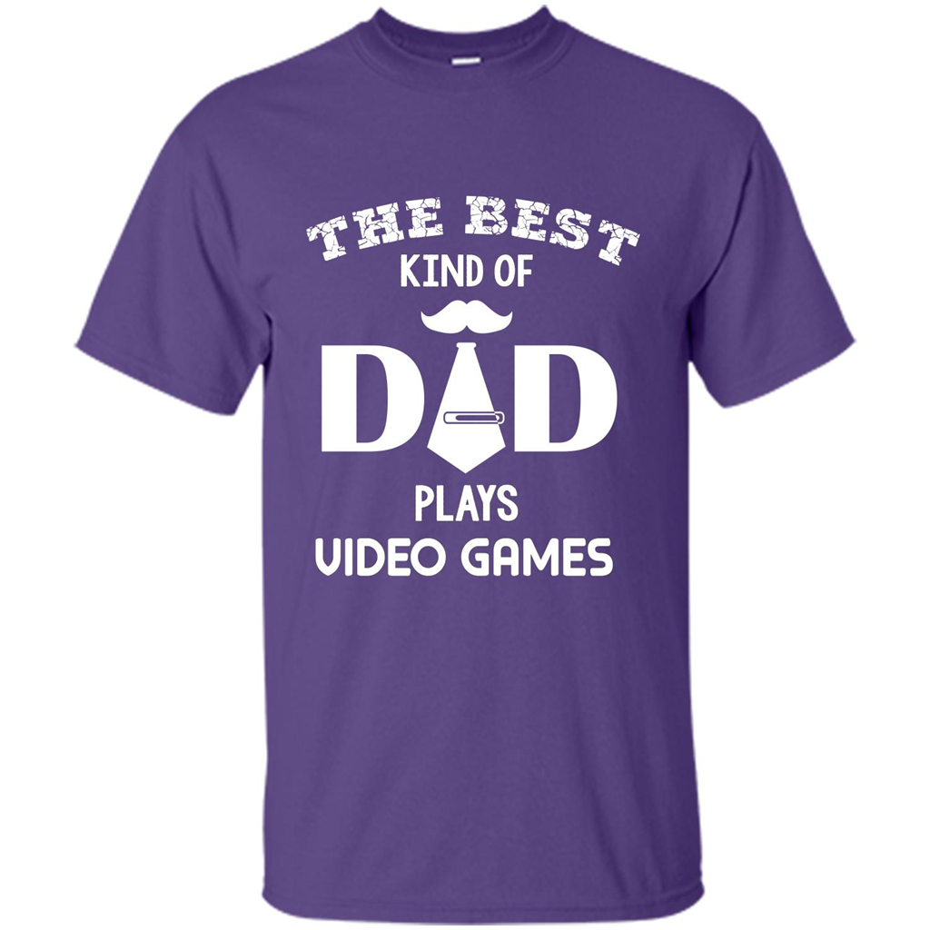 The best kind of dad plays video games Purple
