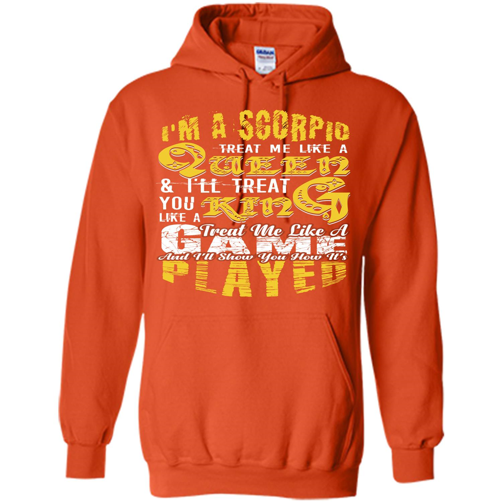 Scorpio T-shirt Im A Scorpio Treat Me Like A Queen