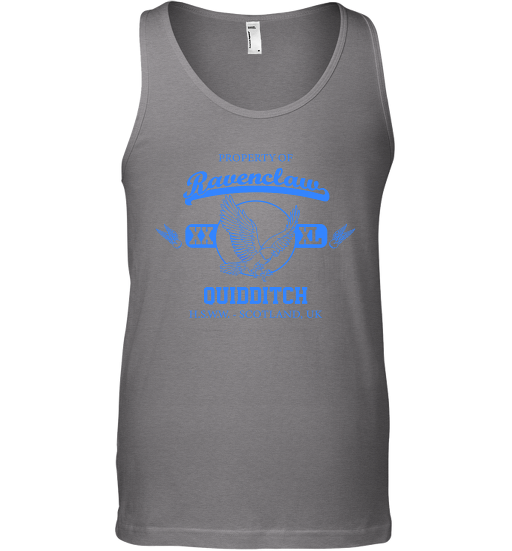 Property Of Ravenclaw Quidditch Harry Potter Tank Top Tank Top Graphite Heather