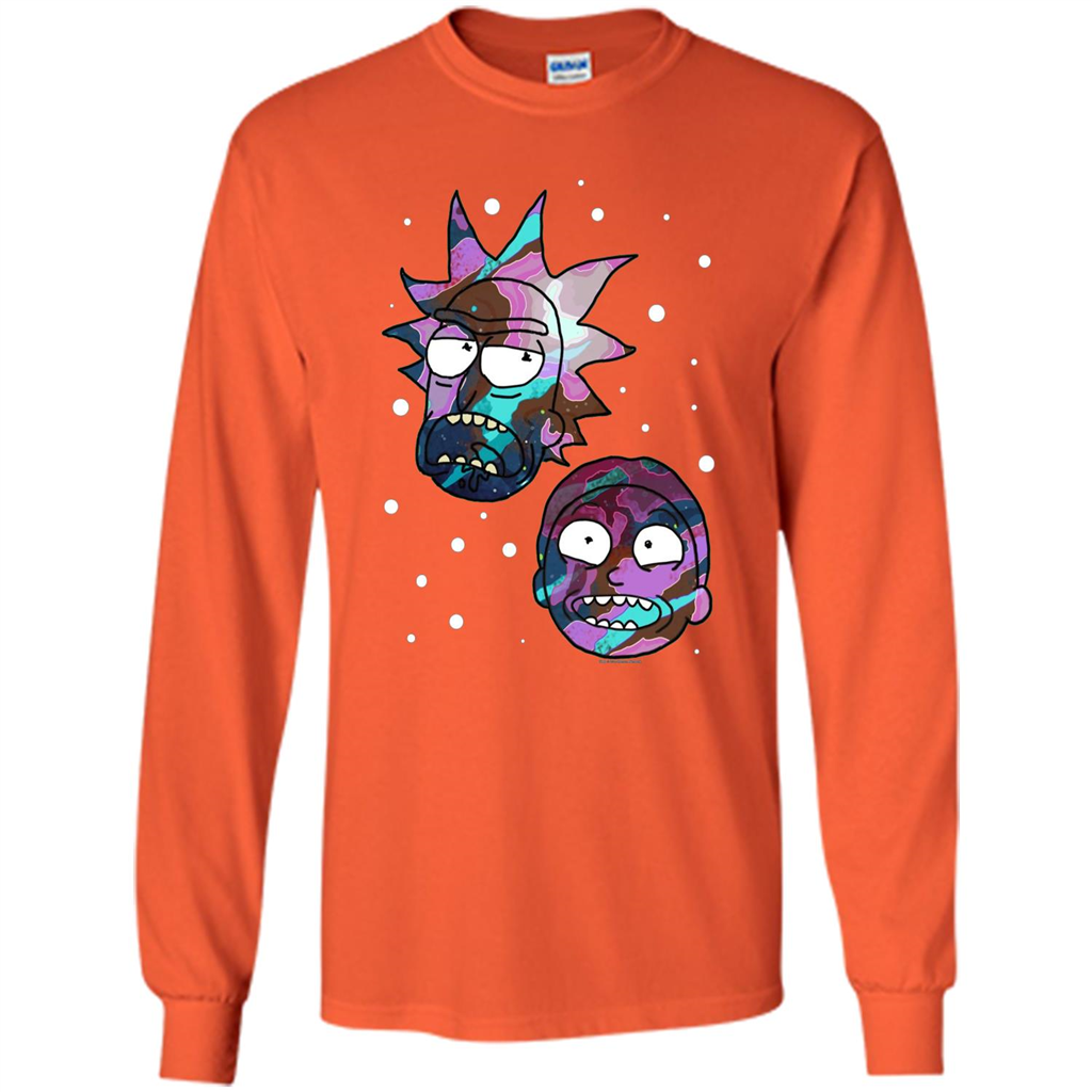 Movie T-shirt Space Heads Orange