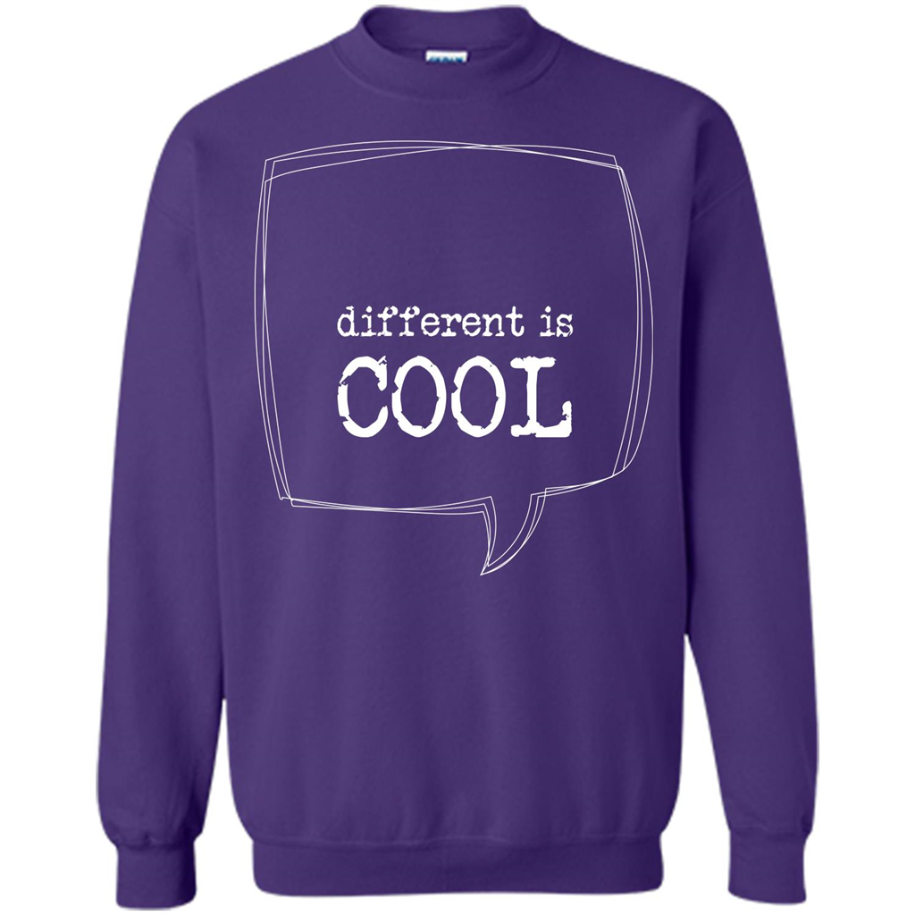 Different Is Cool T-shirt Orange