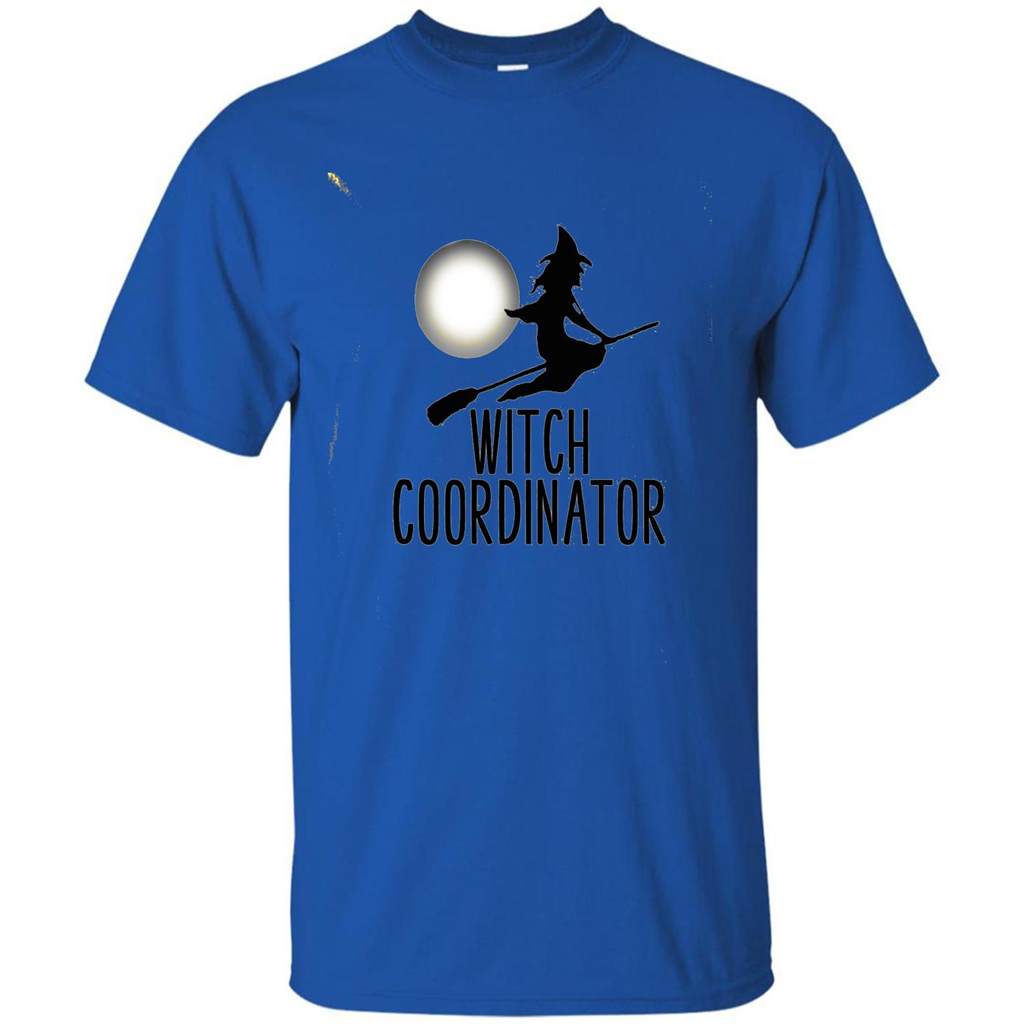 Halloween Witch Coordinator T-Shirt Royal