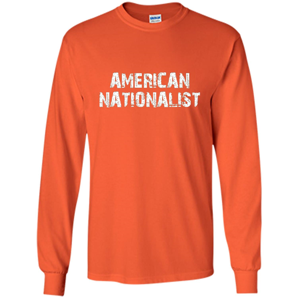 American Nationalist T-Shirt Orange