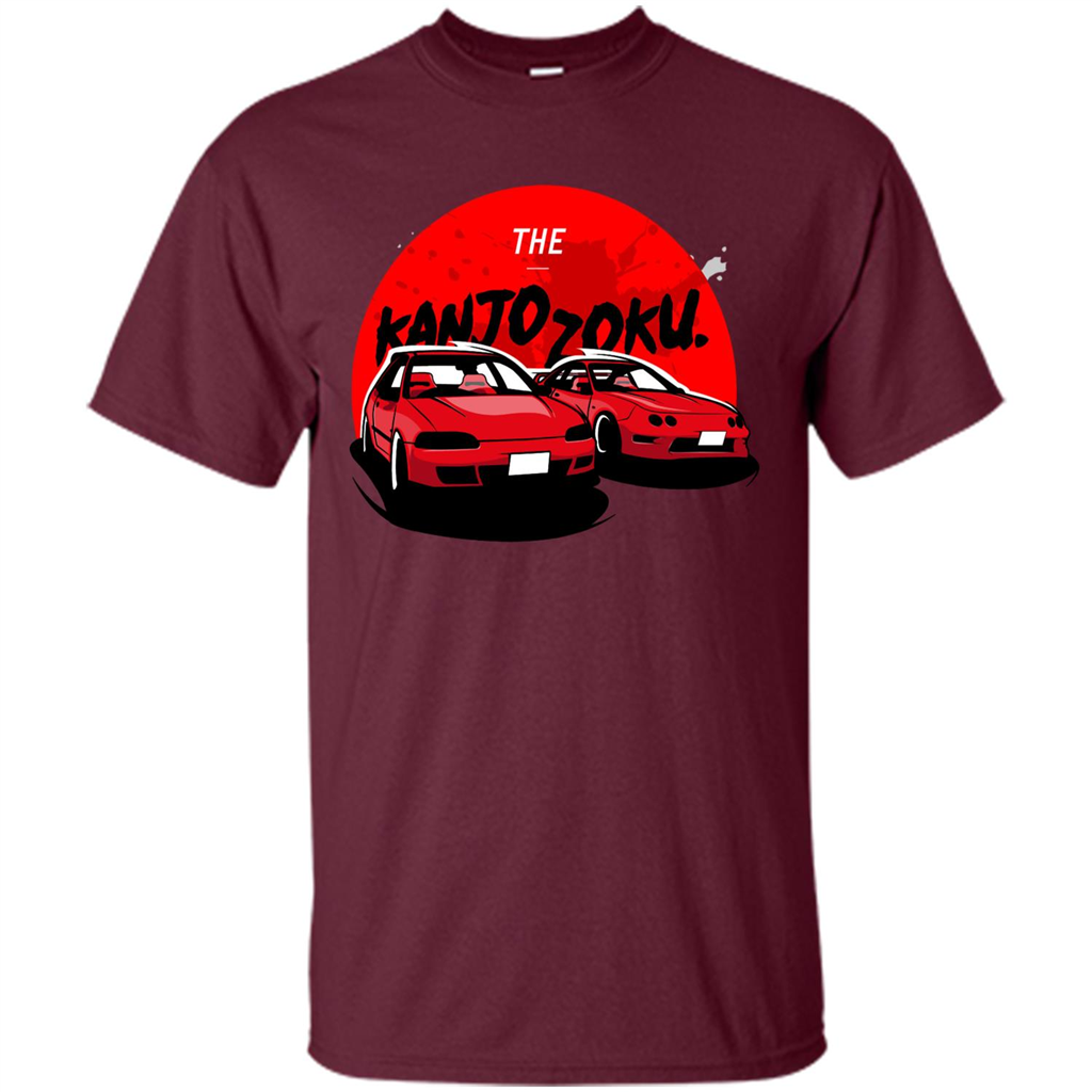 Street Racers T-shirt The Kanjozoku Maroon