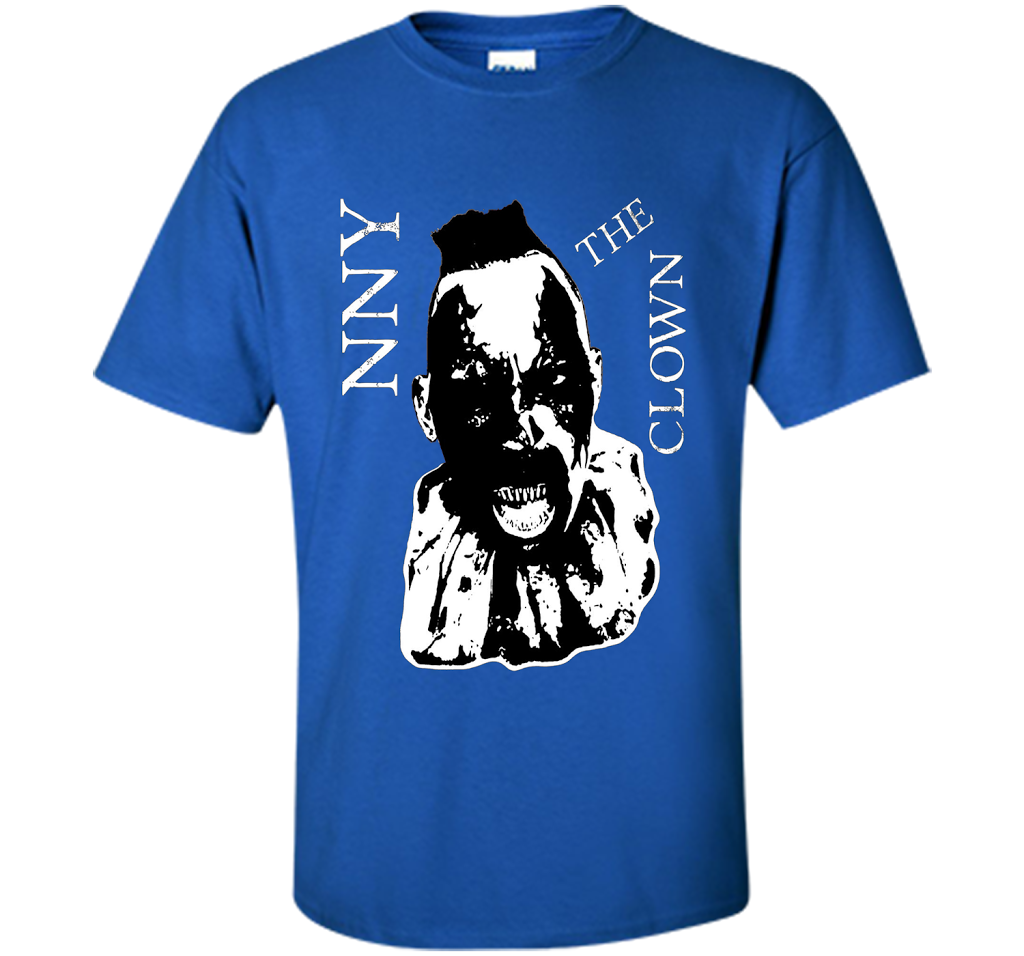 NNY The Clown Scary Halloween T-Shirt shirt Royal