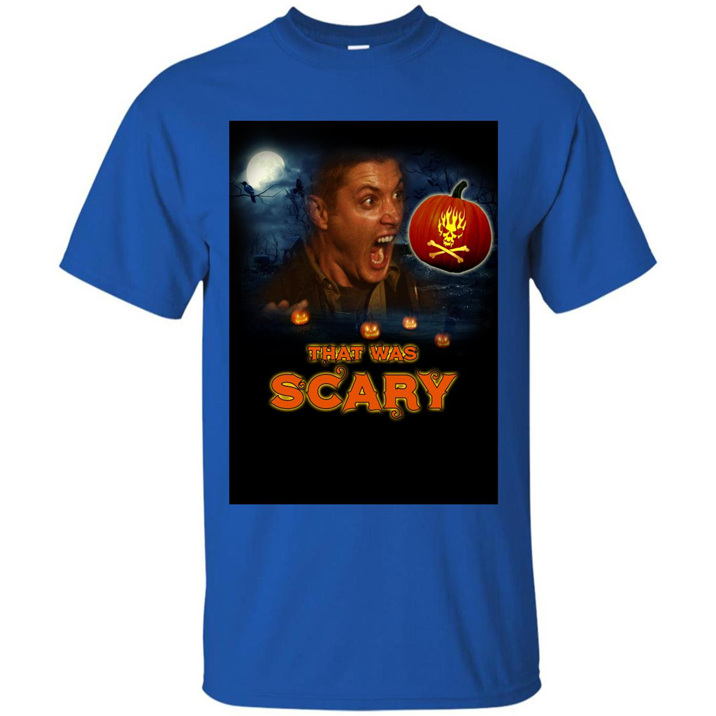 Halloween T-shirt That Was Scary T-shirt Royal