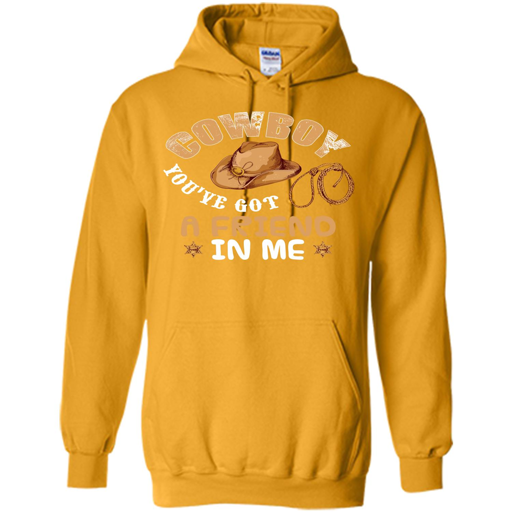Cowboy You've Got a Friend in Me T-shirt Gold