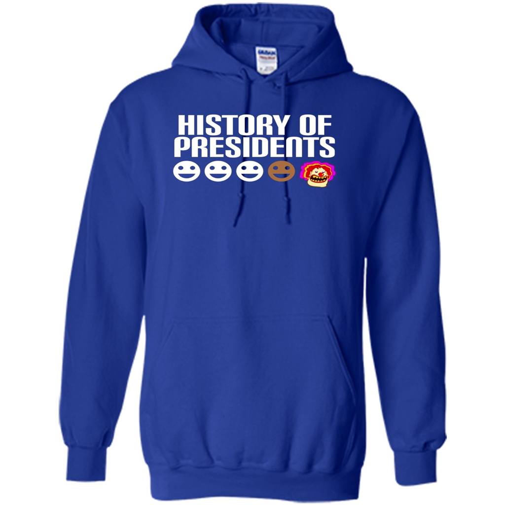 American T-shirt History Of Presidents Royal