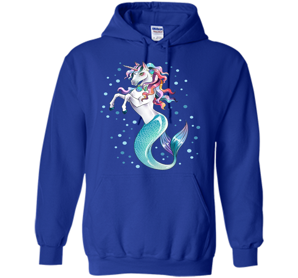 Unicorn Mermaid Mermicorn Cute T-Shirt Gifts for Girls kids cool shirt Royal