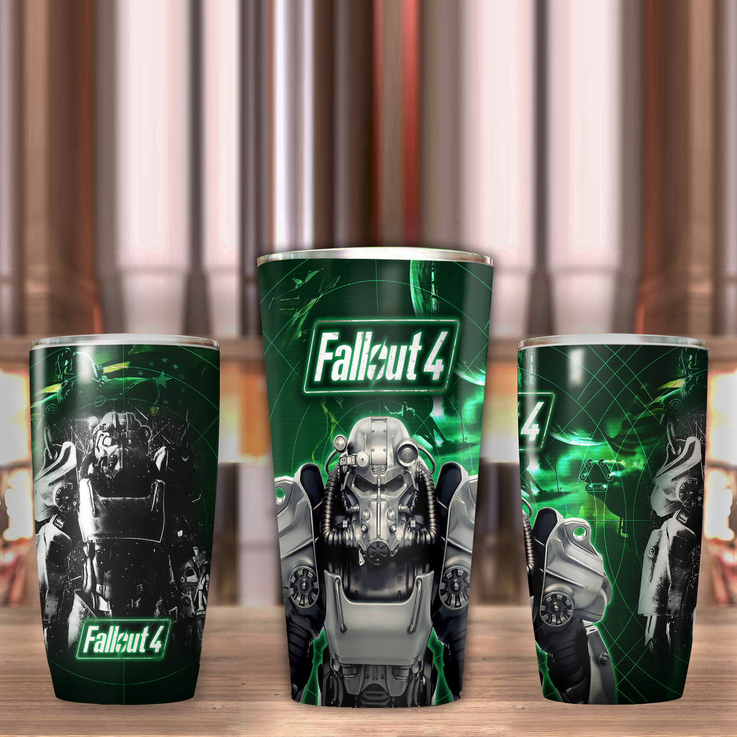 Fallout 4 Video Game Insulated Stainless Steel Tumbler 20oz / 30oz