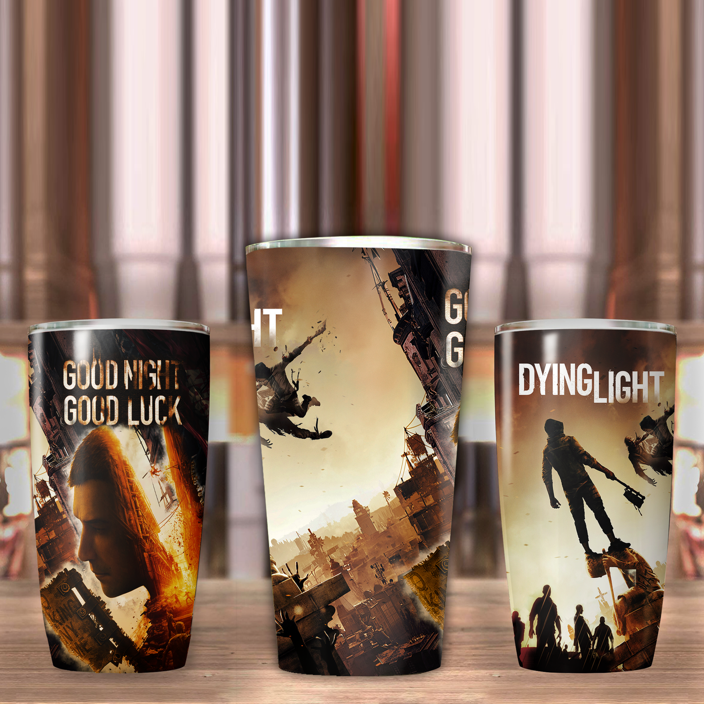 Dying Light Video Game Insulated Stainless Steel Tumbler 20oz / 30oz