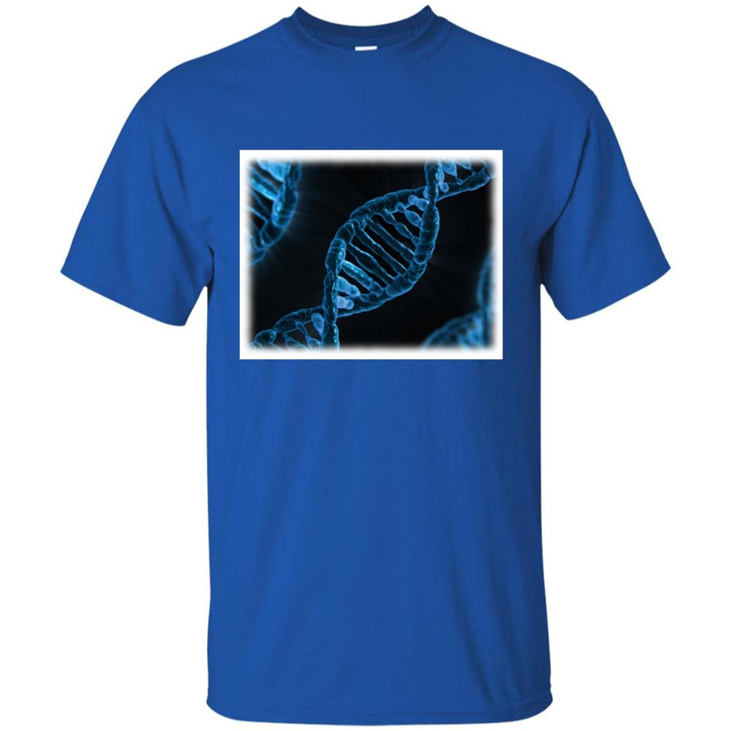 DNA T-shirt With DNA Strand Royal