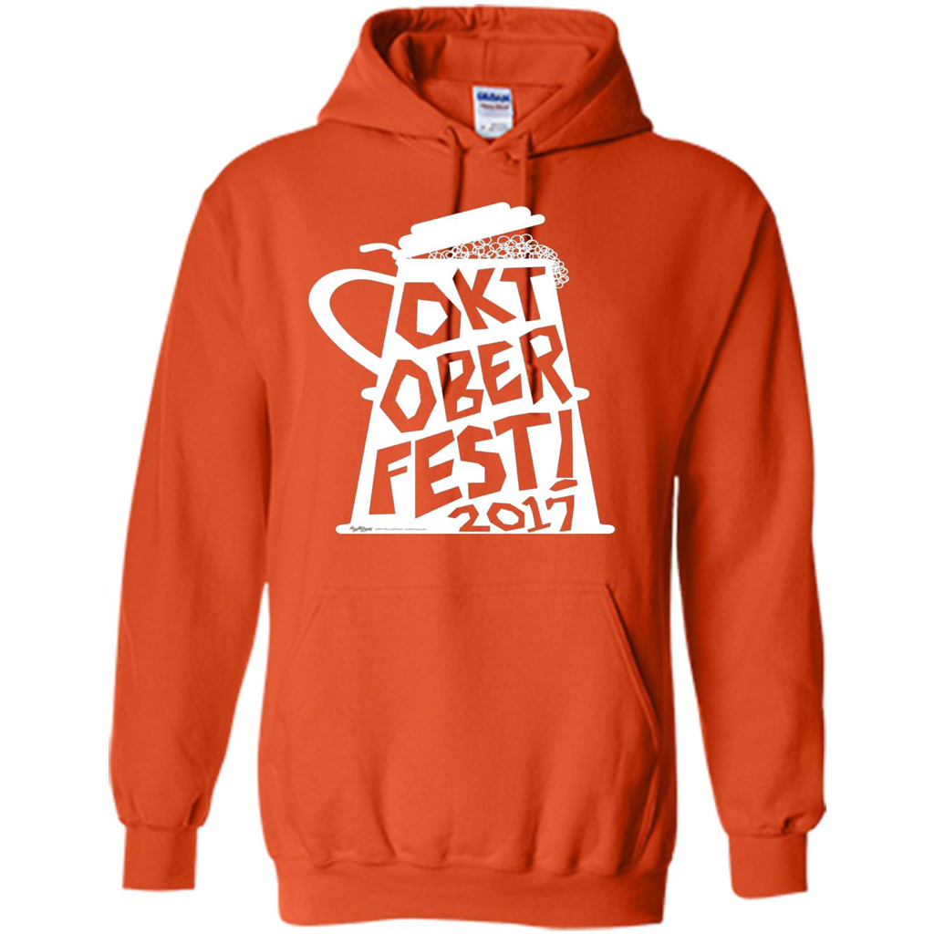 Oktoberfest 2017 Drinking Festival T-shirt Orange
