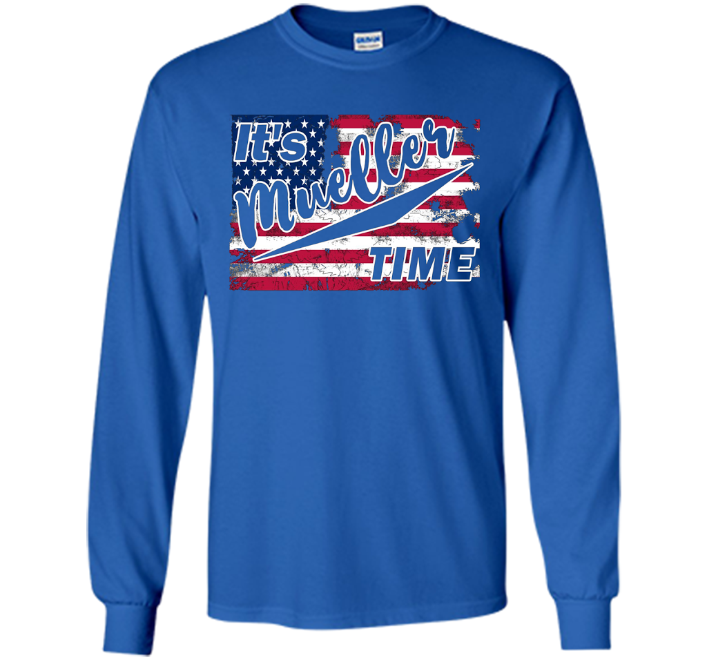 It's Mueller Time T-shirt Royal