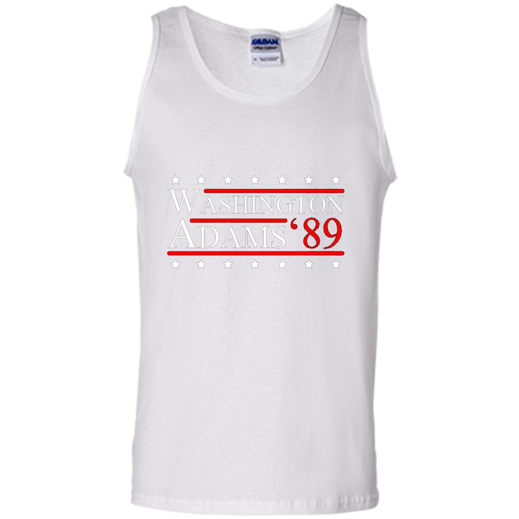 Washington Adams 1789 July 4th T-shirt White