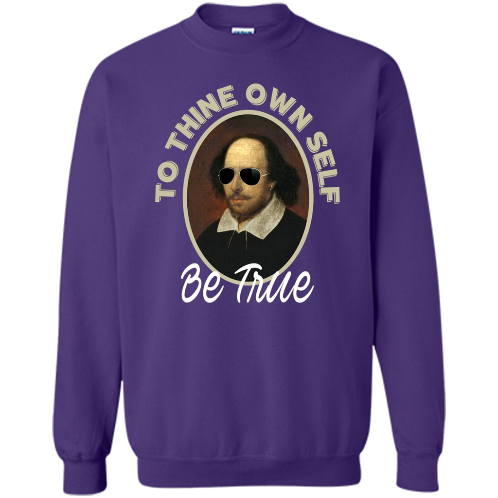 Music T-shirt To Thine Own Self Be True T-shirt Orange