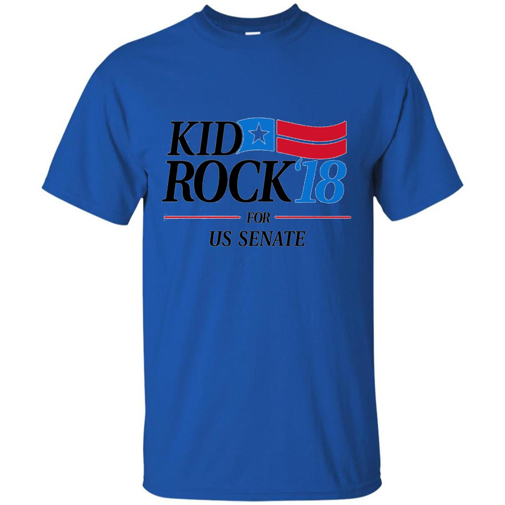 Kid for US Senate 2018 Political T-Shirt In Rock We Trust T-shirt Royal