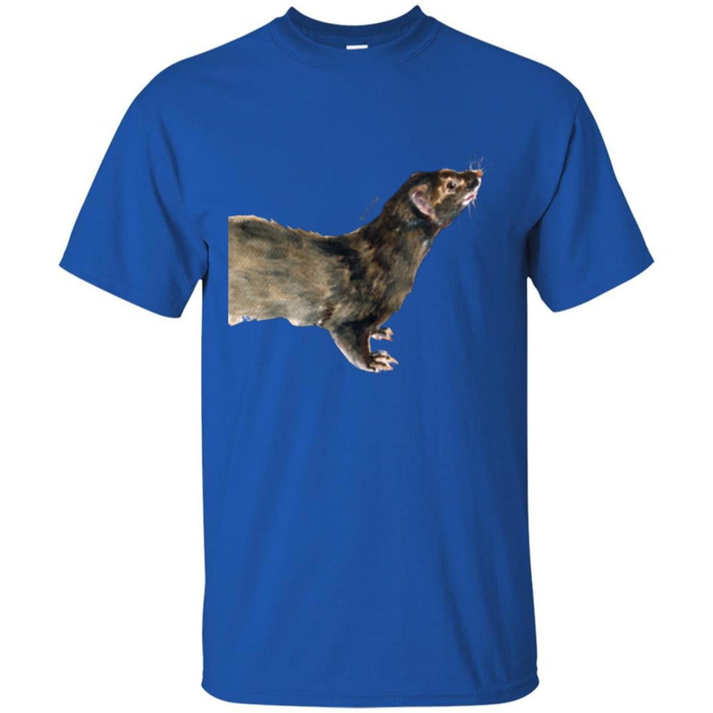 Save The European Mink T-shirt Royal